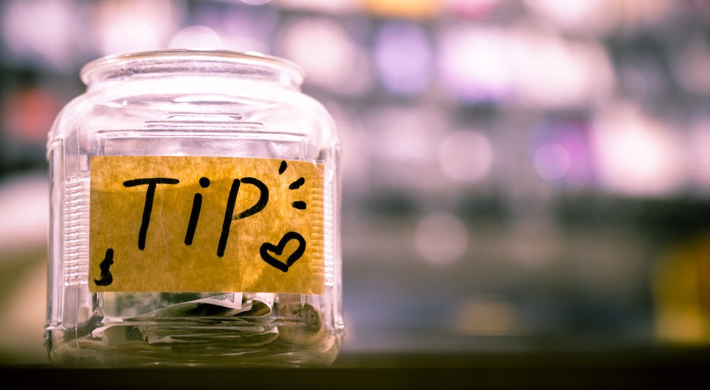 A tip jar is a must