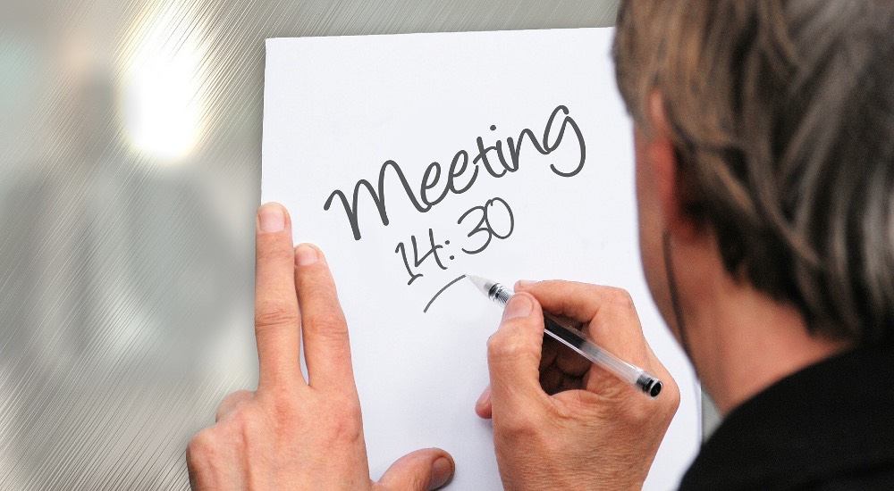Preparing a meeting agenda